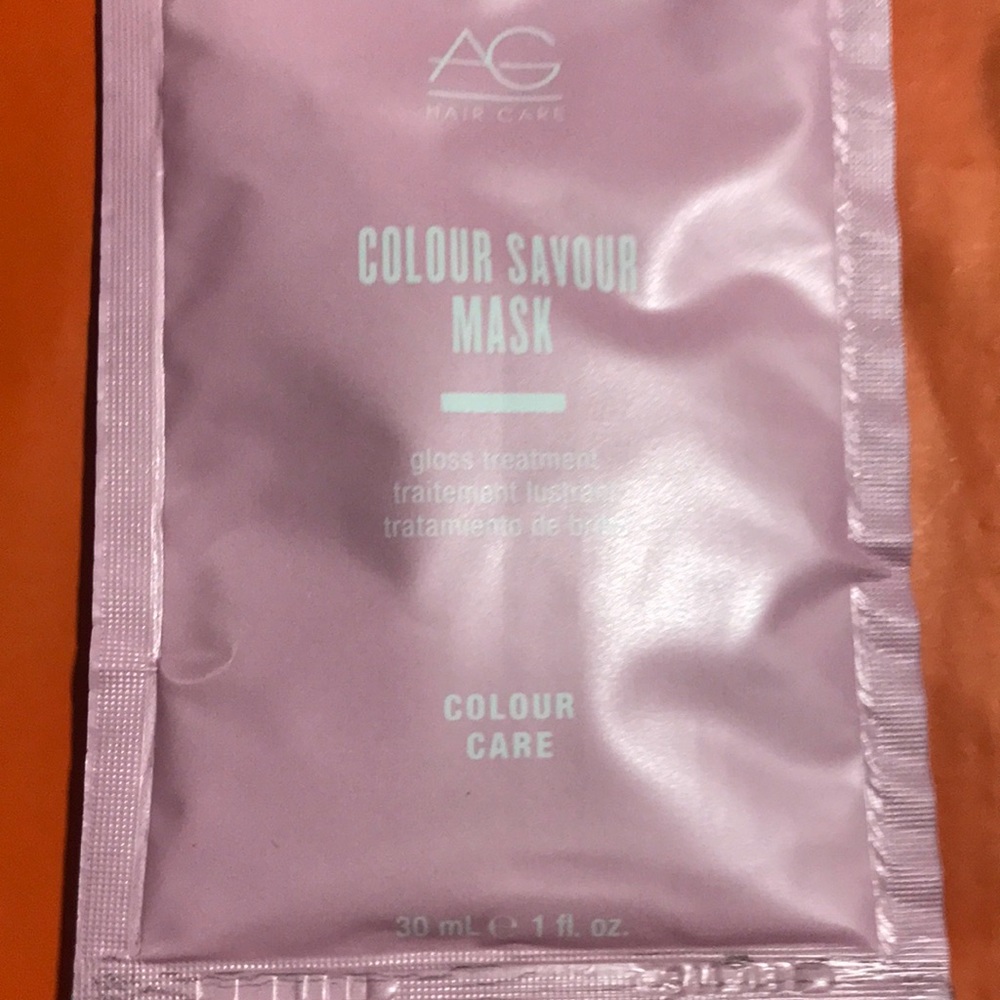 AG Hair Care Colour Savour Mask packet Gloss treatment NEW 🎀